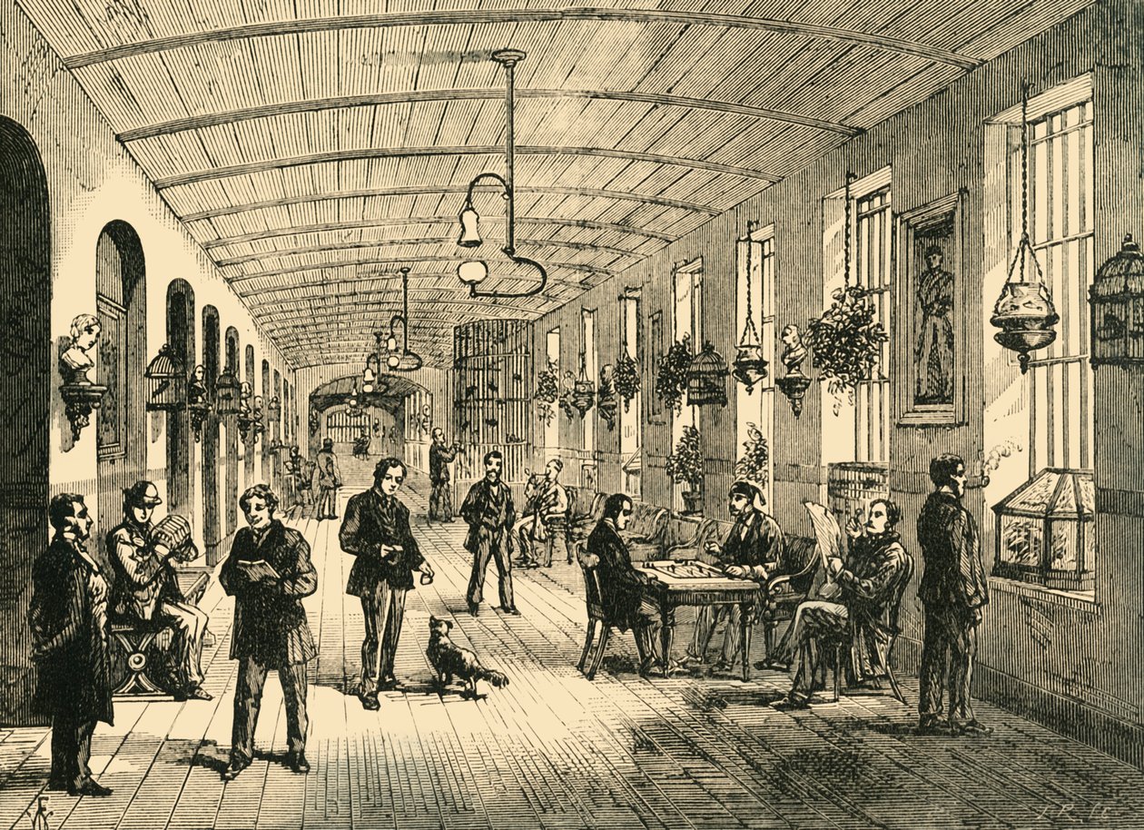 جناح في مستشفى بيت لحم ، c1878. بواسطة غير معروف
