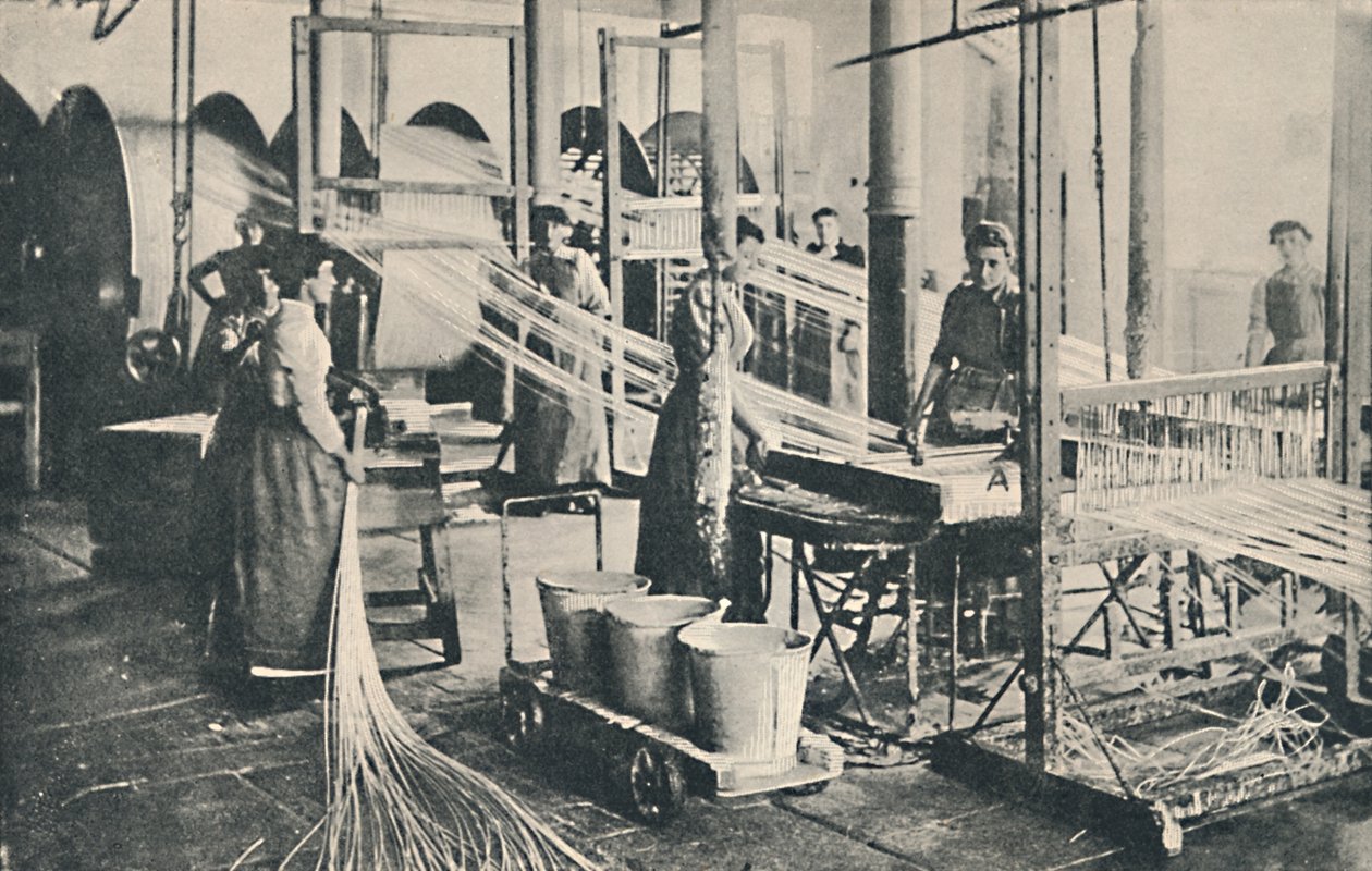 مصنع صنع الشمع ، 1917 بواسطة غير معروف