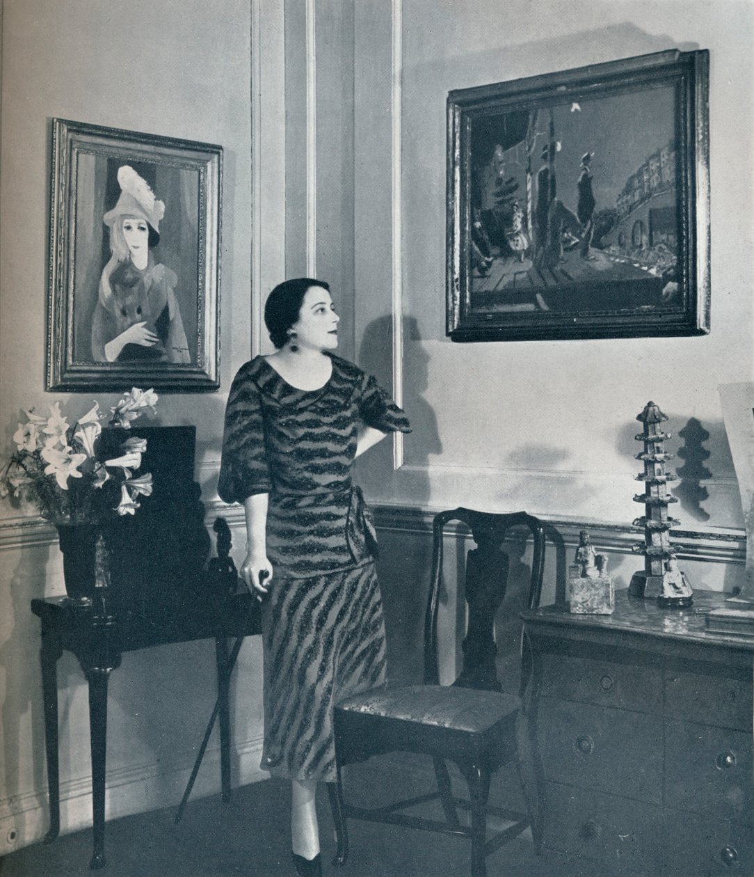 زاوية في منزل السيدة جويت ، 1934 بواسطة غير معروف