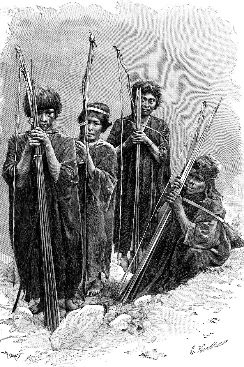 مجموعة من Antis Ashaninkas ، بيرو ، 1895 بواسطة غير معروف