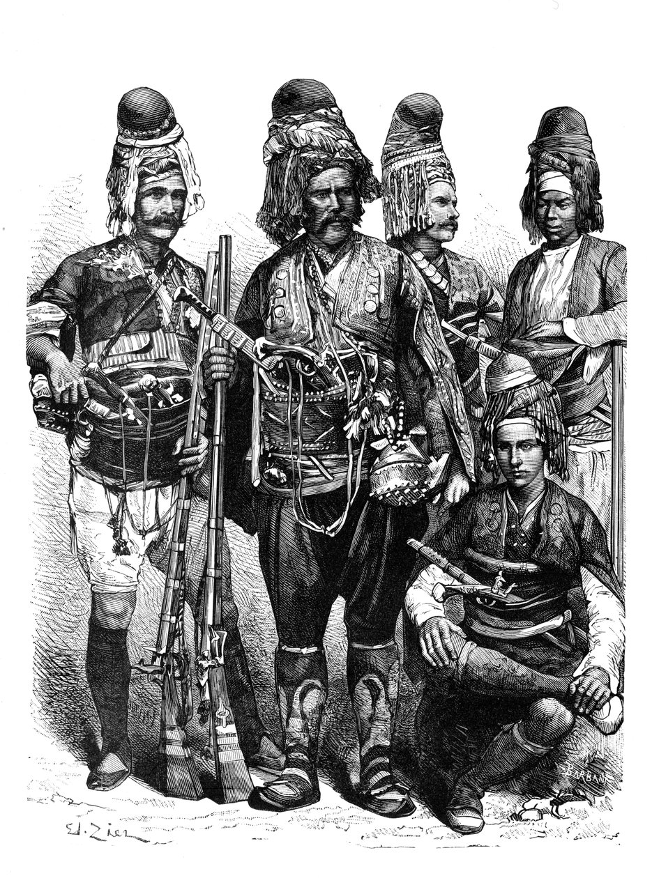مجموعة زيبيك ، آسيا الصغرى ، 1895 بواسطة غير معروف