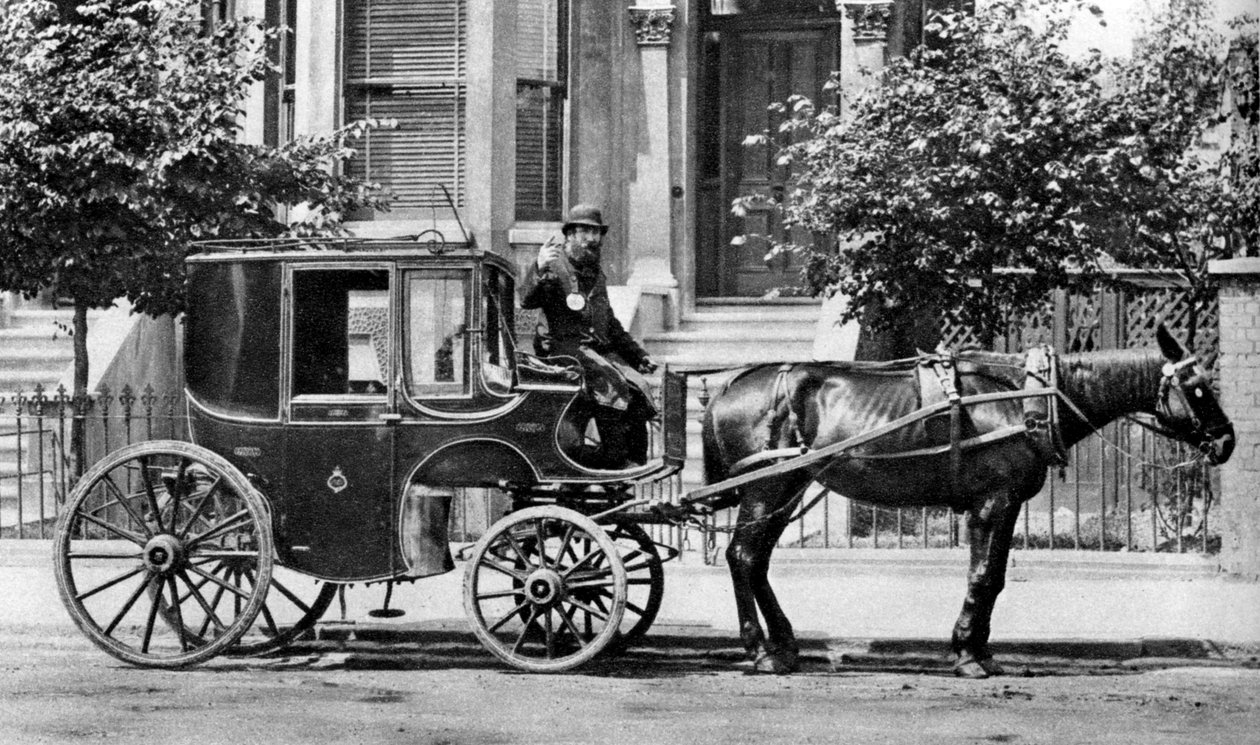 عربة تجرها الخيول ، لندن ، 1926-1927 بواسطة غير معروف