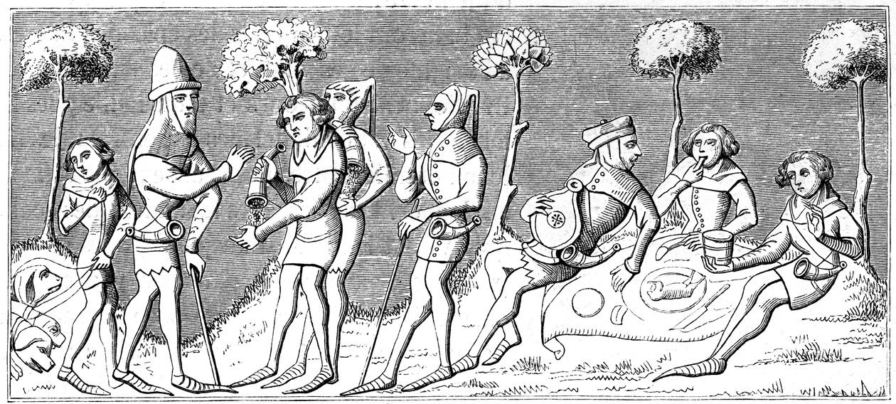 جمعيات الصيد ، 1849 بواسطة غير معروف