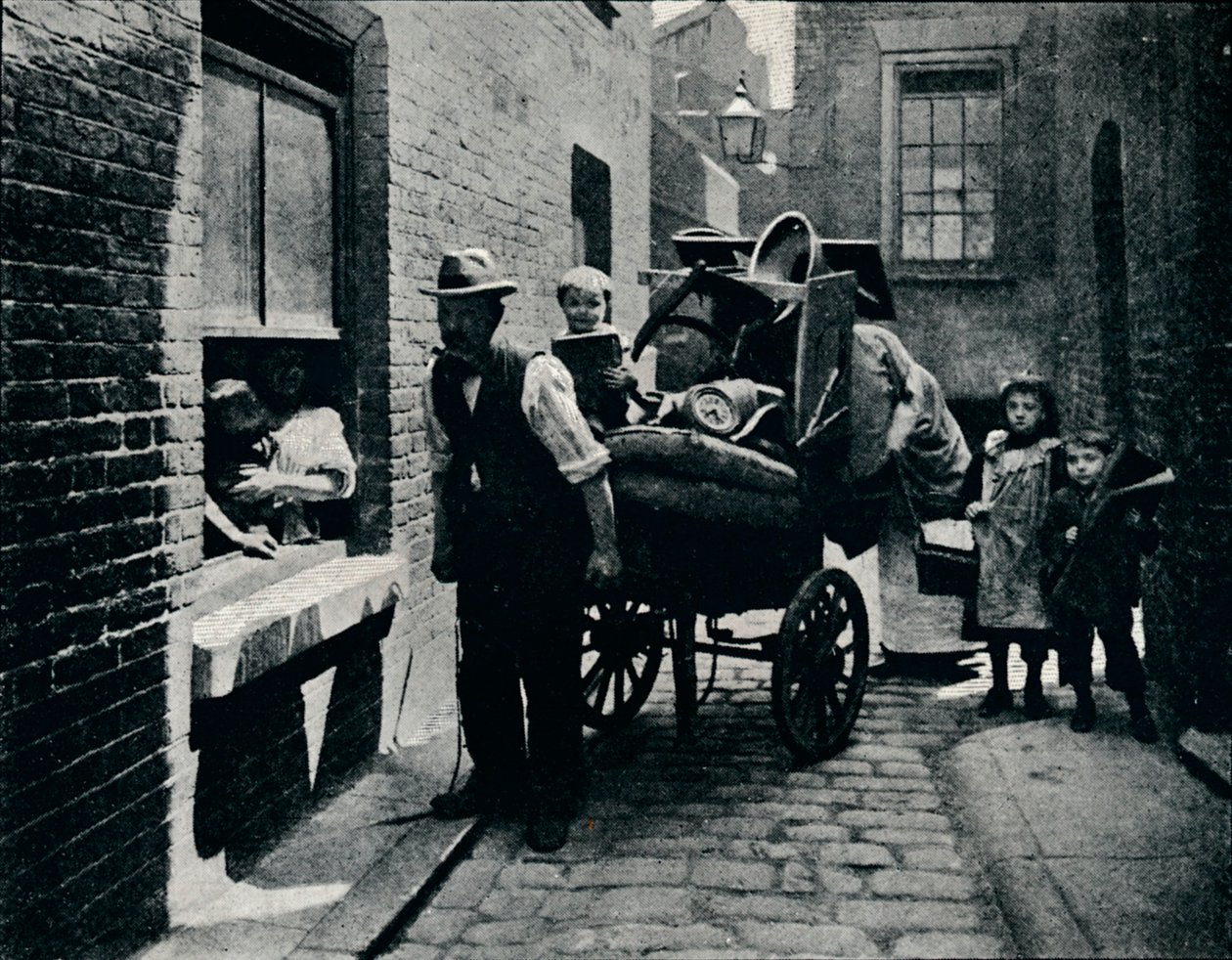 خطوة في Slumopolis ، لندن ، c1901 1901 بواسطة غير معروف