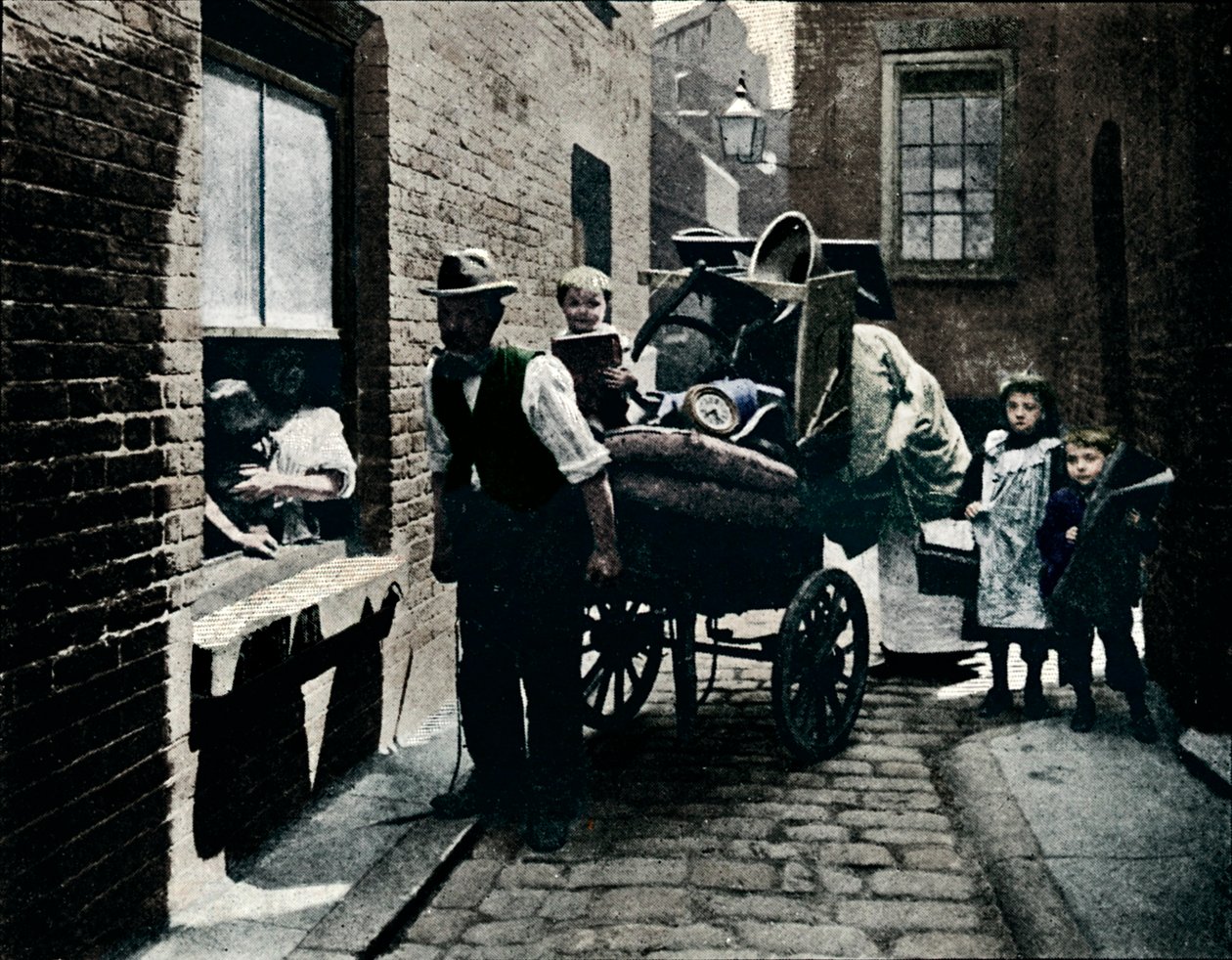خطوة في Slumopolis ، لندن ، c1901 1901 بواسطة غير معروف