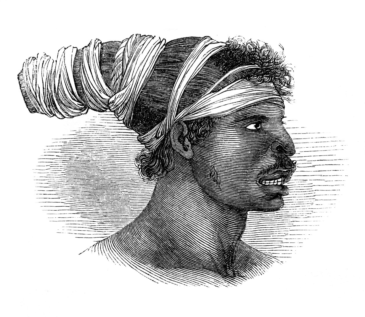 أسترالي أصلي ، 1848 بواسطة غير معروف