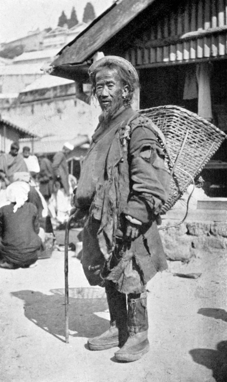 مواطن من دارجيلنغ ، غرب البنغال ، الهند ، c1910 بواسطة غير معروف