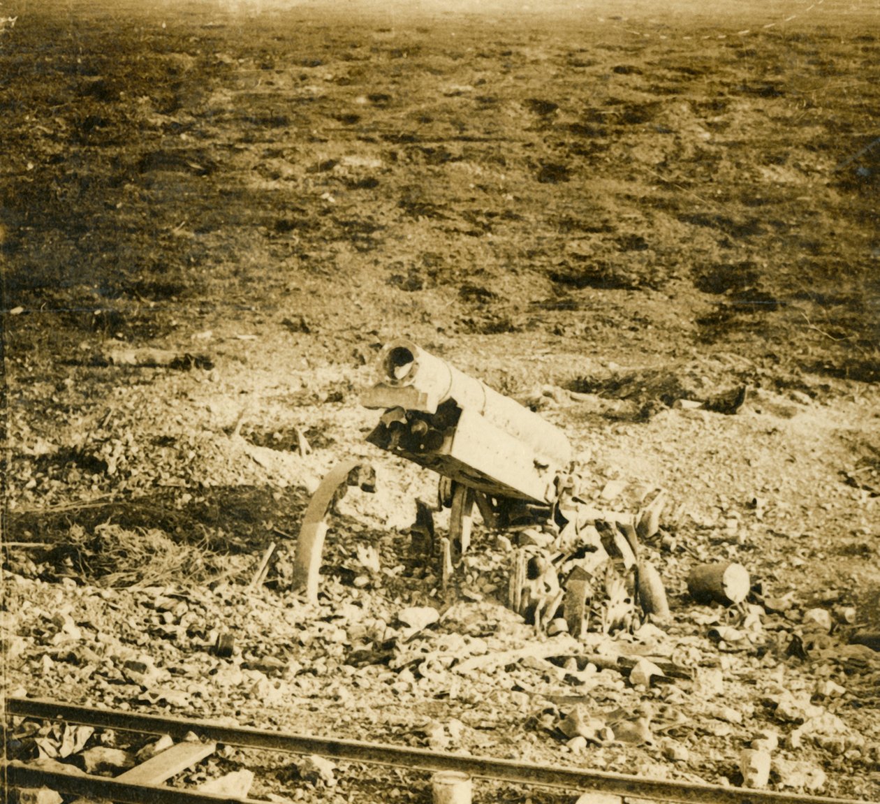 مهجور 155 بندقية ، c1914-c1918 بواسطة غير معروف