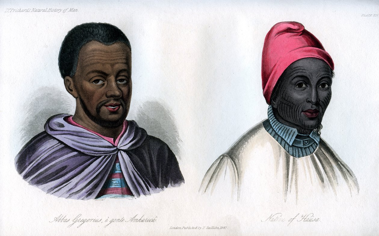 عباس جريجوريوس وهو من سكان الهوسا ، 1848 بواسطة غير معروف