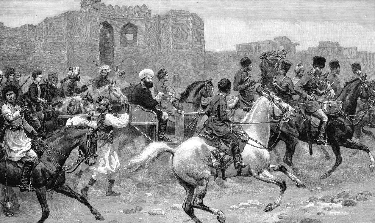 عبد الرحمن خان 1844-1901 ، حاكم أفغانستان 1880-1901 ، 1893 بواسطة غير معروف