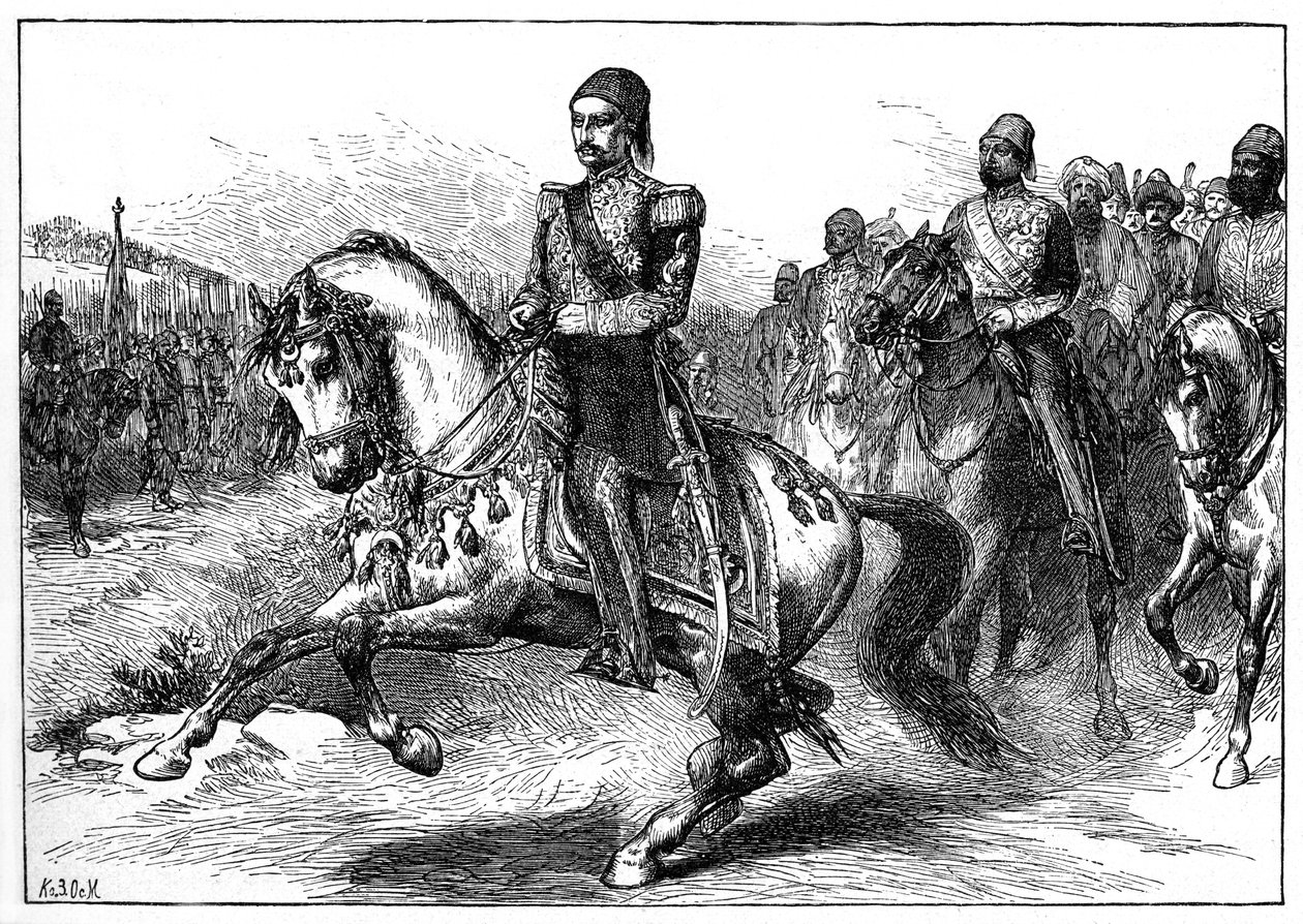 عبد الحميد الثاني ، سلطان الدولة العثمانية ، 1900 بواسطة غير معروف