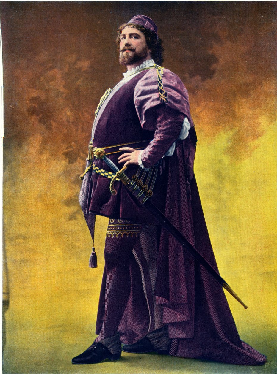 الأكاديمية الوطنية. عطيل - Iago - M. Delmas، 1904. بواسطة غير معروف