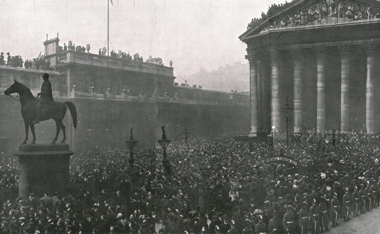 انضمام الملك جورج الخامس ، 1910. بواسطة غير معروف