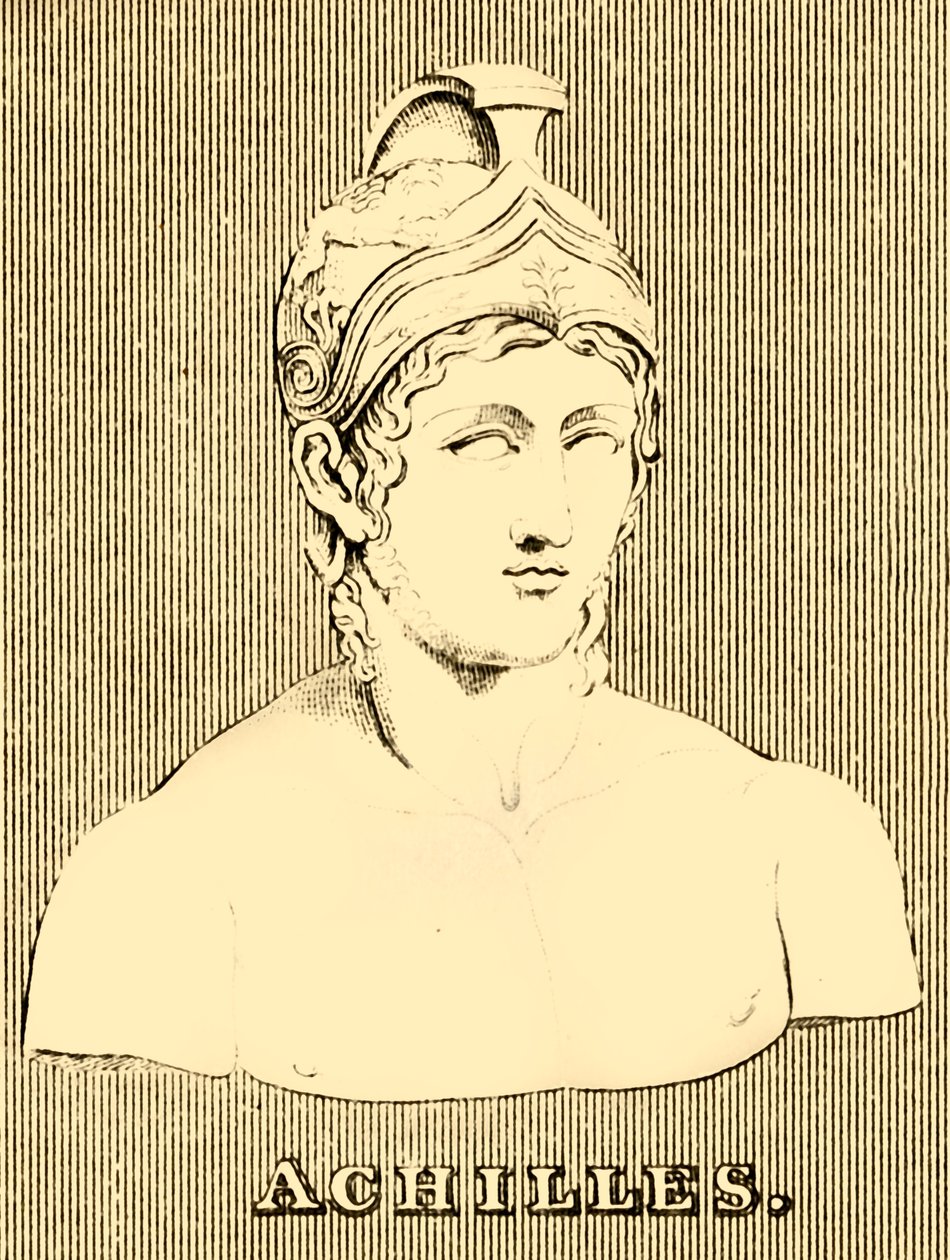 أخيل ، 1830. بواسطة غير معروف
