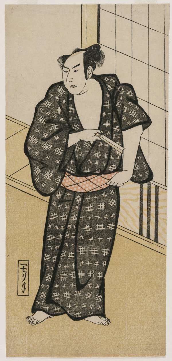 ممثل يحمل ماكينة حلاقة ، ج. 1790s أو 1800s في وقت مبكر. بواسطة غير معروف