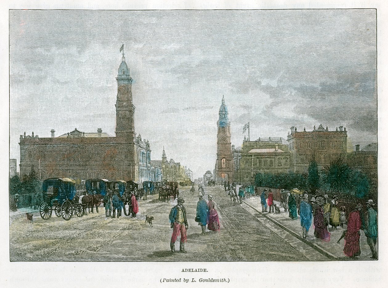 أديليد ، جنوب أستراليا ، أستراليا ، c1890 بواسطة غير معروف