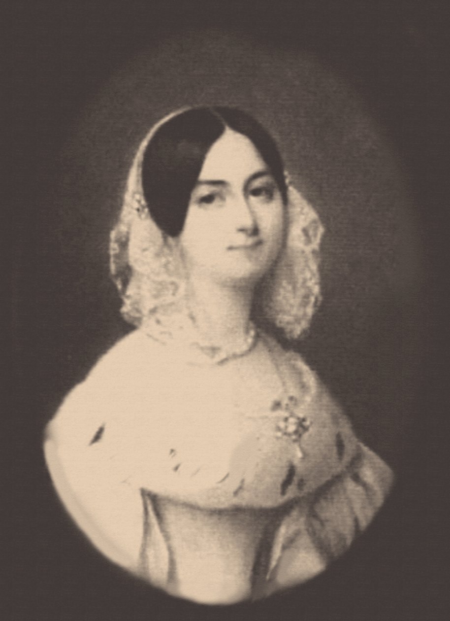 Adélaïde-Louise dEckmühl de Blocqueville 1815-1892، 1830s بواسطة غير معروف