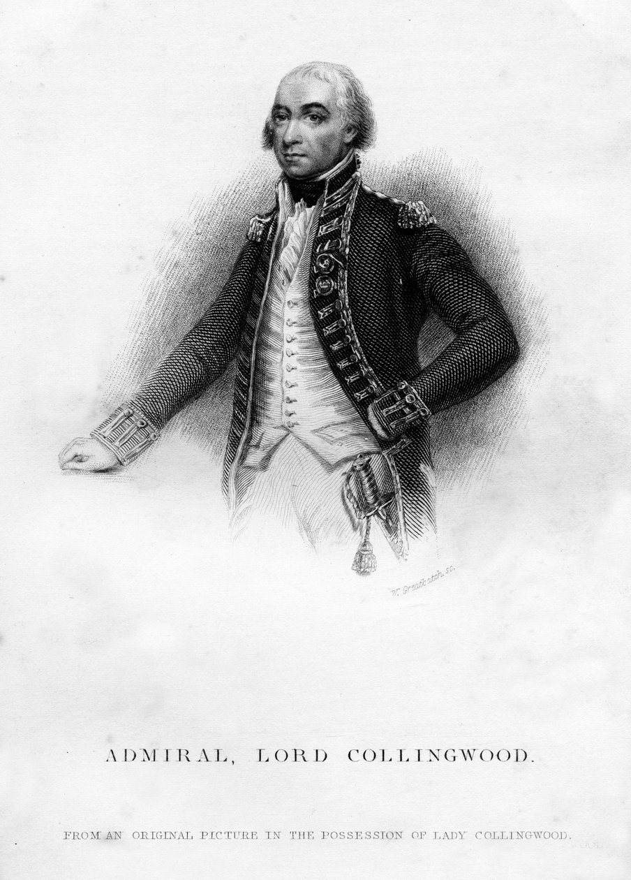 الأدميرال كوثبرت كولينجوود 1750-1810 ، البارون الأول كولينجوود ، 1837 بواسطة غير معروف