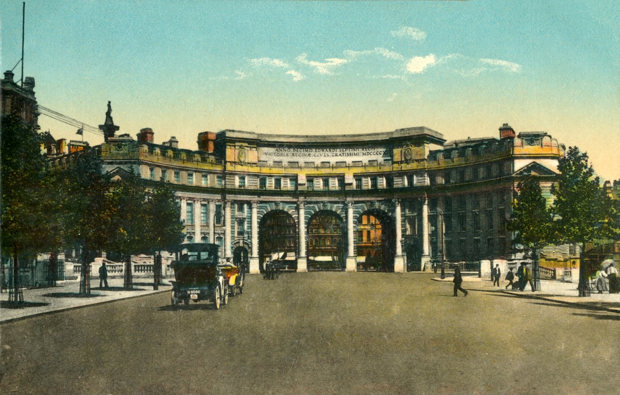 قوس الأميرالية ، لندن ، c1915. بواسطة غير معروف