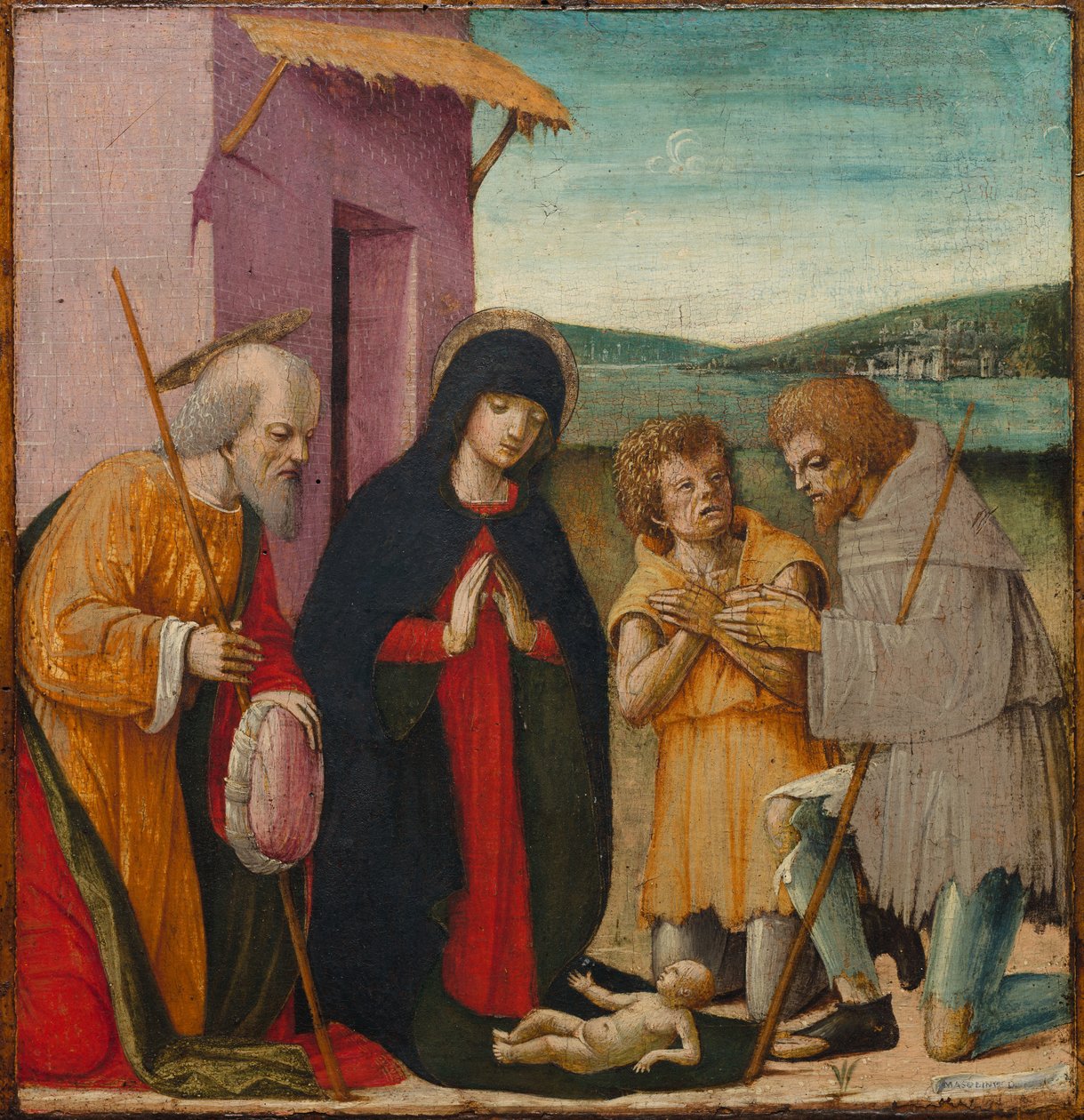 عشق الرعاة ، ج. 1480-1500. بواسطة غير معروف