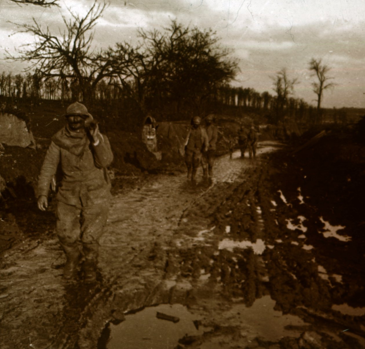 Advance، Kemmel، فلاندرز، بلجيكا، c1914-c1918 بواسطة غير معروف