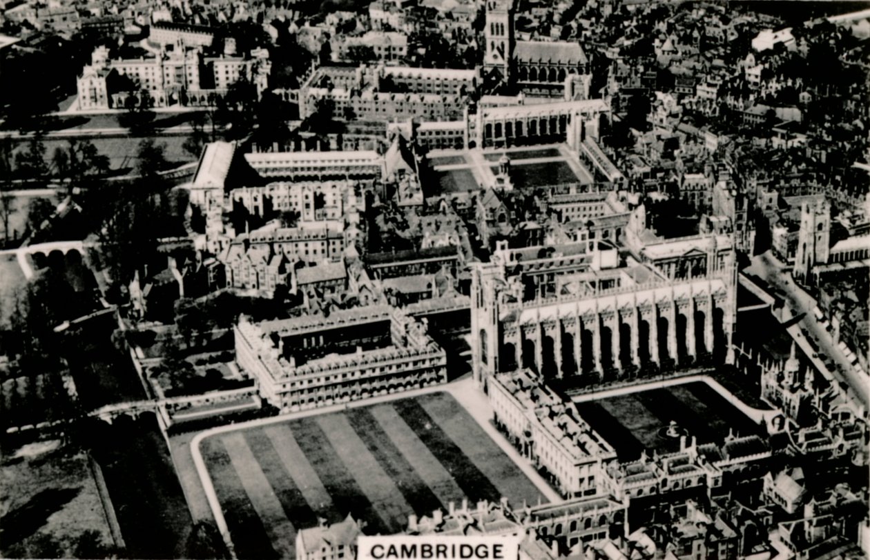 صورة جوية لكامبريدج ، 1939 بواسطة غير معروف