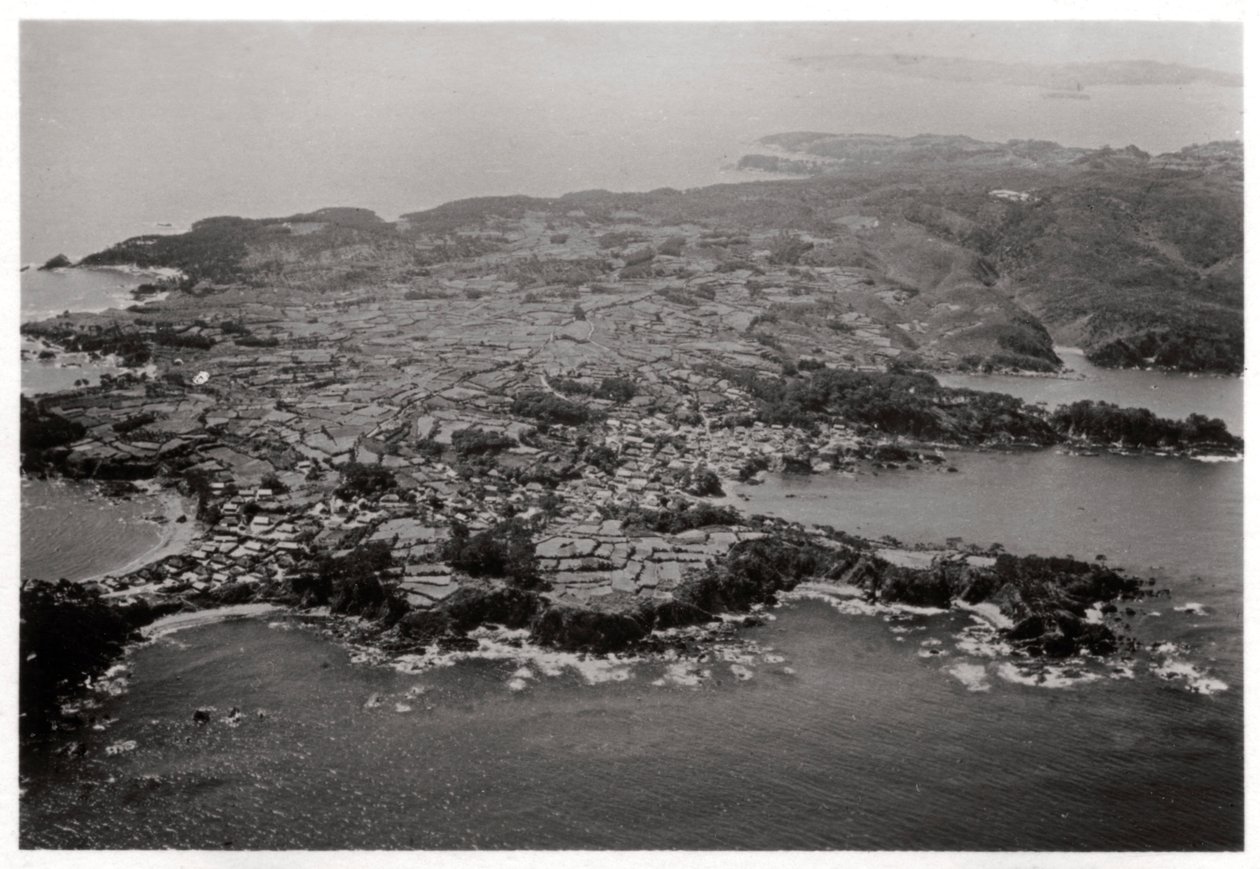 منظر جوي لأوغينوهاما ، اليابان ، من زيبلين ، 1929 1933 بواسطة غير معروف