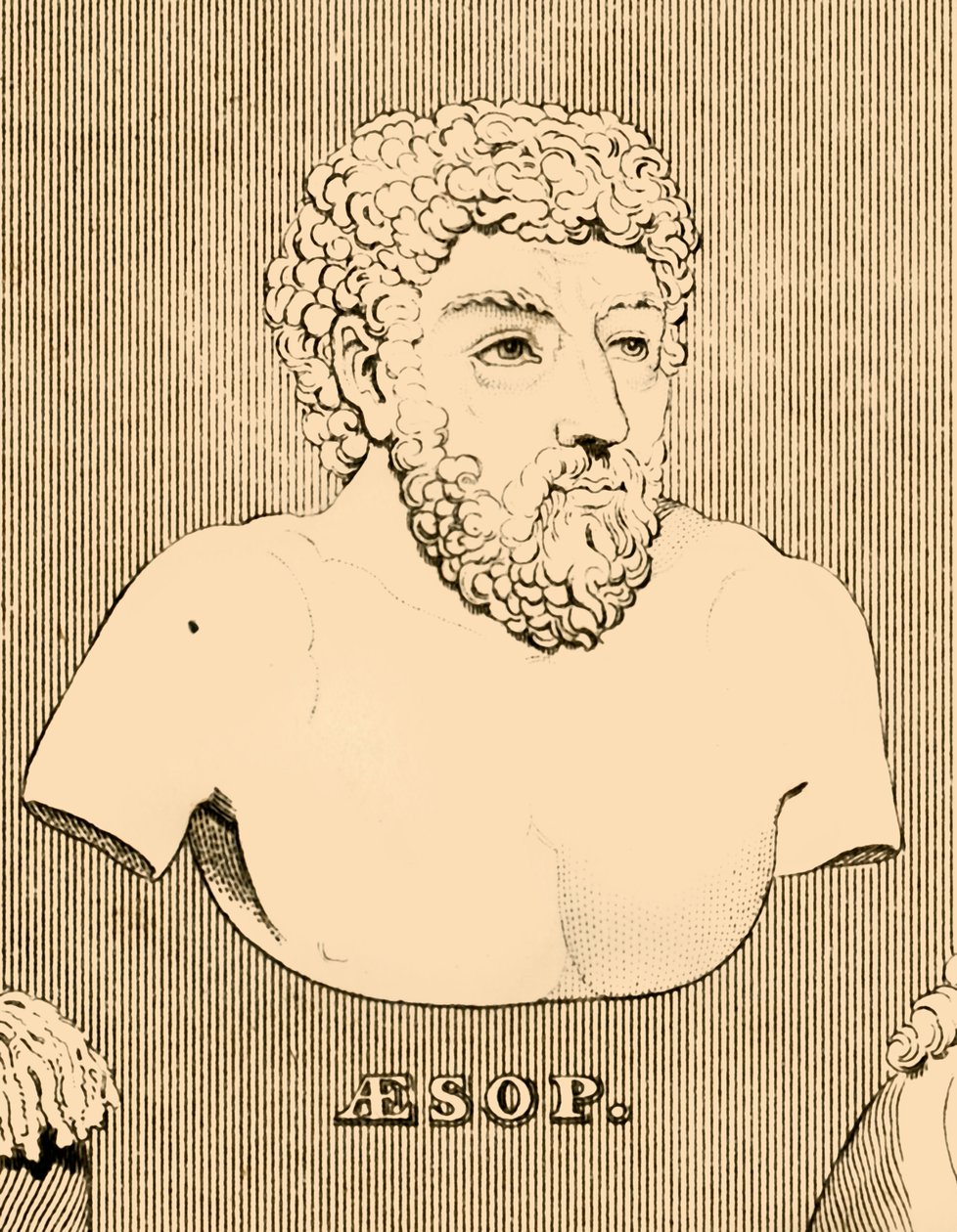 إيسوب ، c620-564 قبل الميلاد ، 1830. بواسطة غير معروف