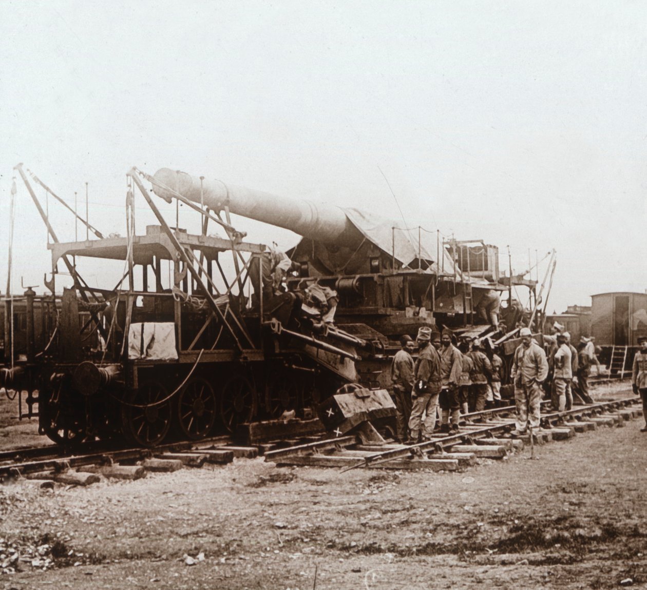 القوات الأفريقية والمدفعية الثقيلة ، الشمبانيا ، شمال فرنسا ، c1914-c1918 بواسطة غير معروف