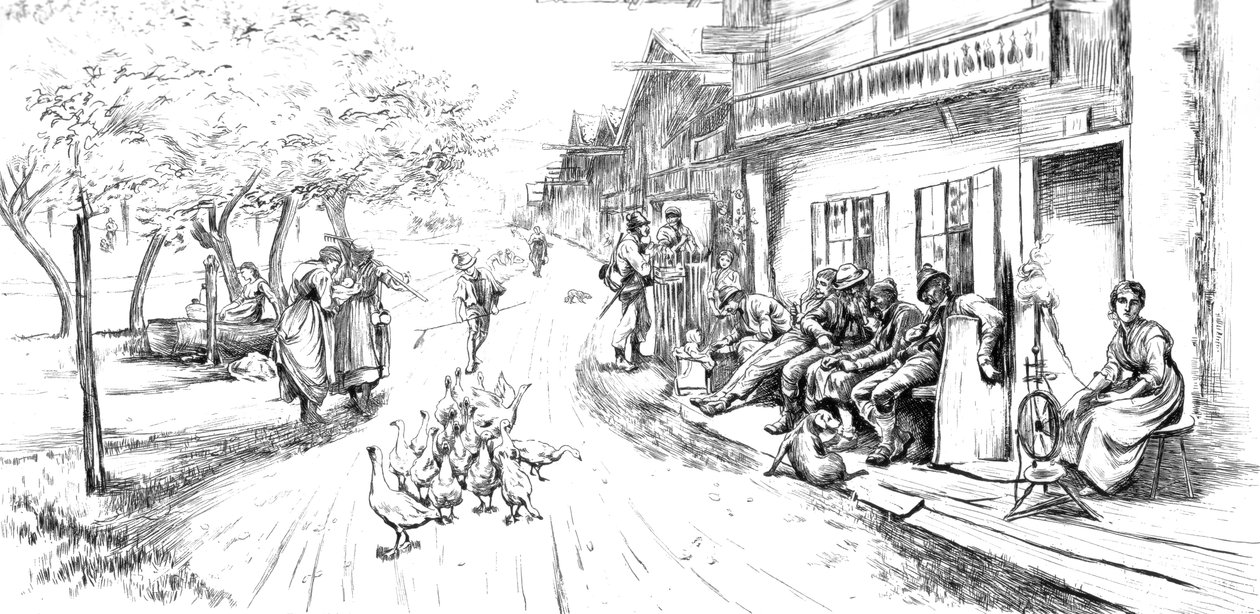 بعد تويل اليوم 1873 c1880-1882 بواسطة غير معروف