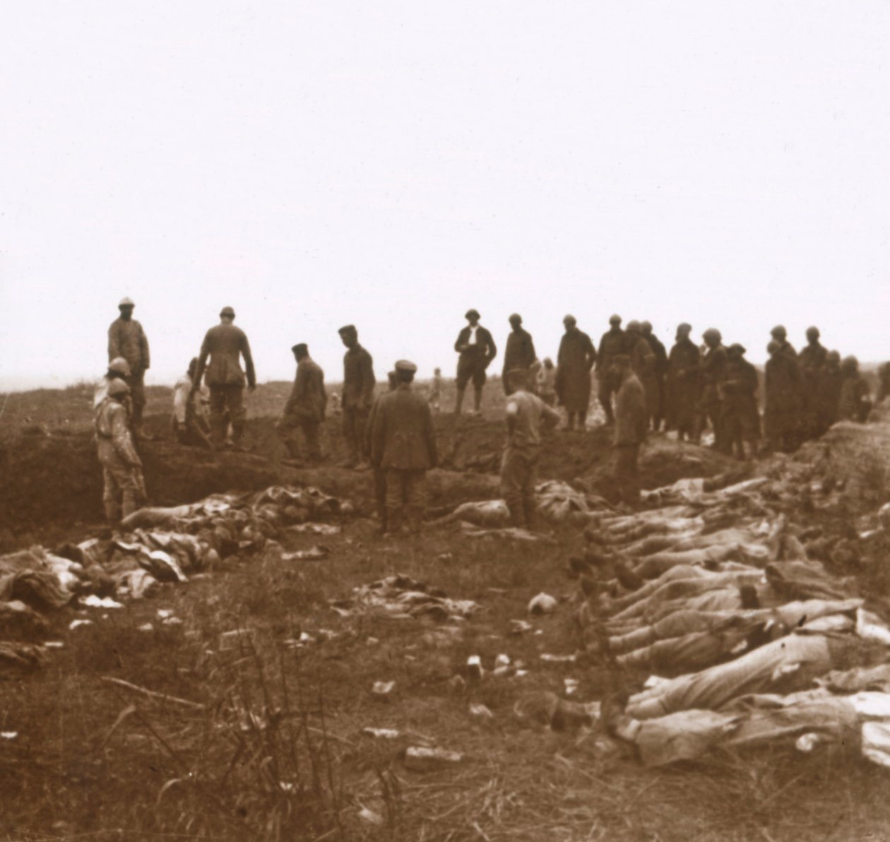بعد الهجوم ، دومبيير ، شمال فرنسا ، c1914-c1918 بواسطة غير معروف