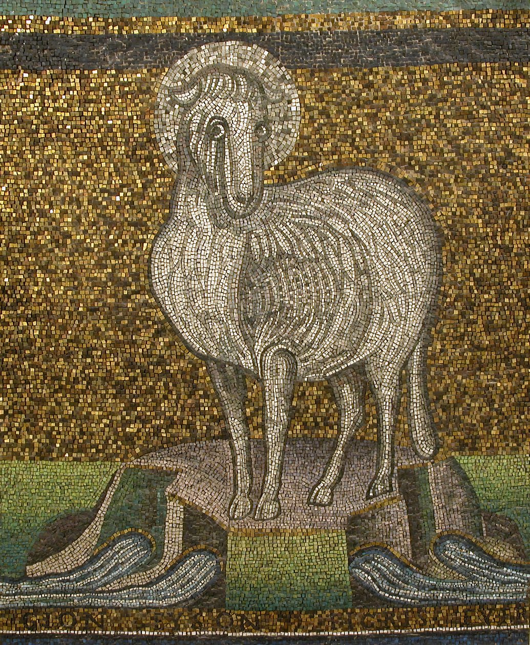 Agnus Dei ، بيزنطي ، أوائل القرن العشرين يعود تاريخه إلى القرن السادس. بواسطة غير معروف