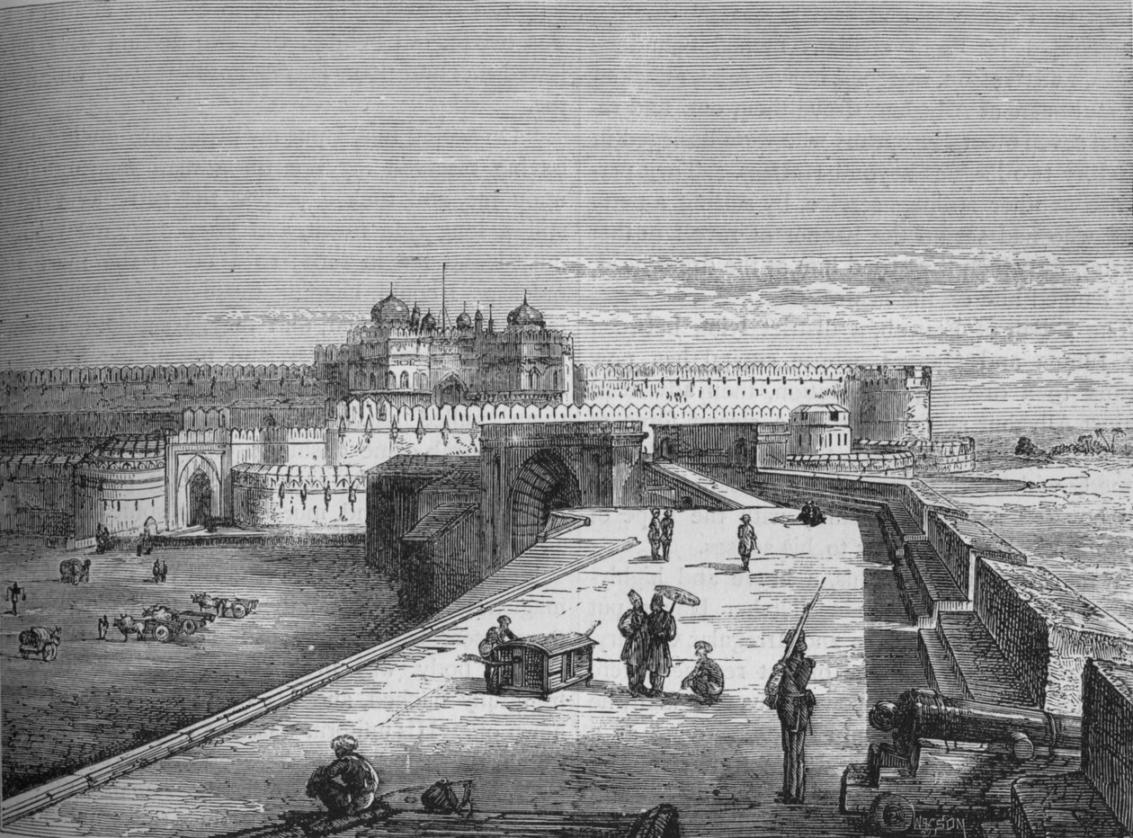 أجرا ، c1880 بواسطة غير معروف