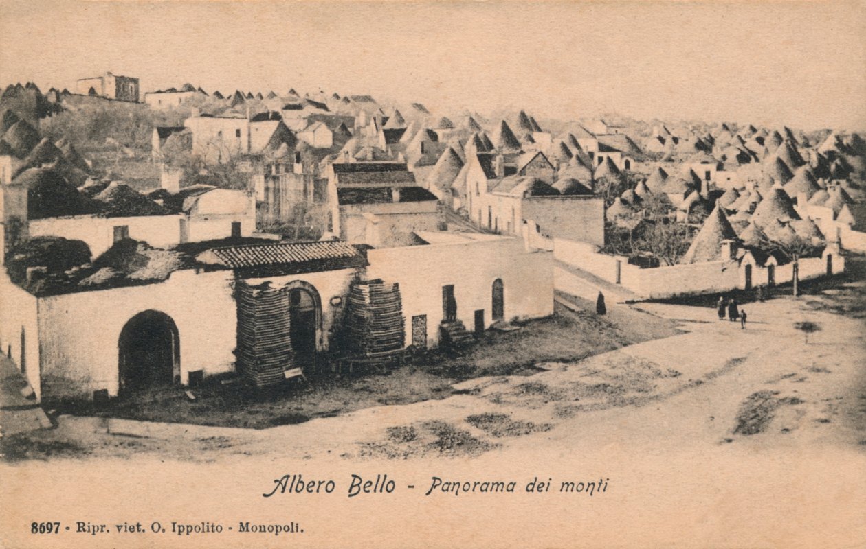 ألبيرو بيلو - بانوراما الجبال ، c1910. بواسطة غير معروف