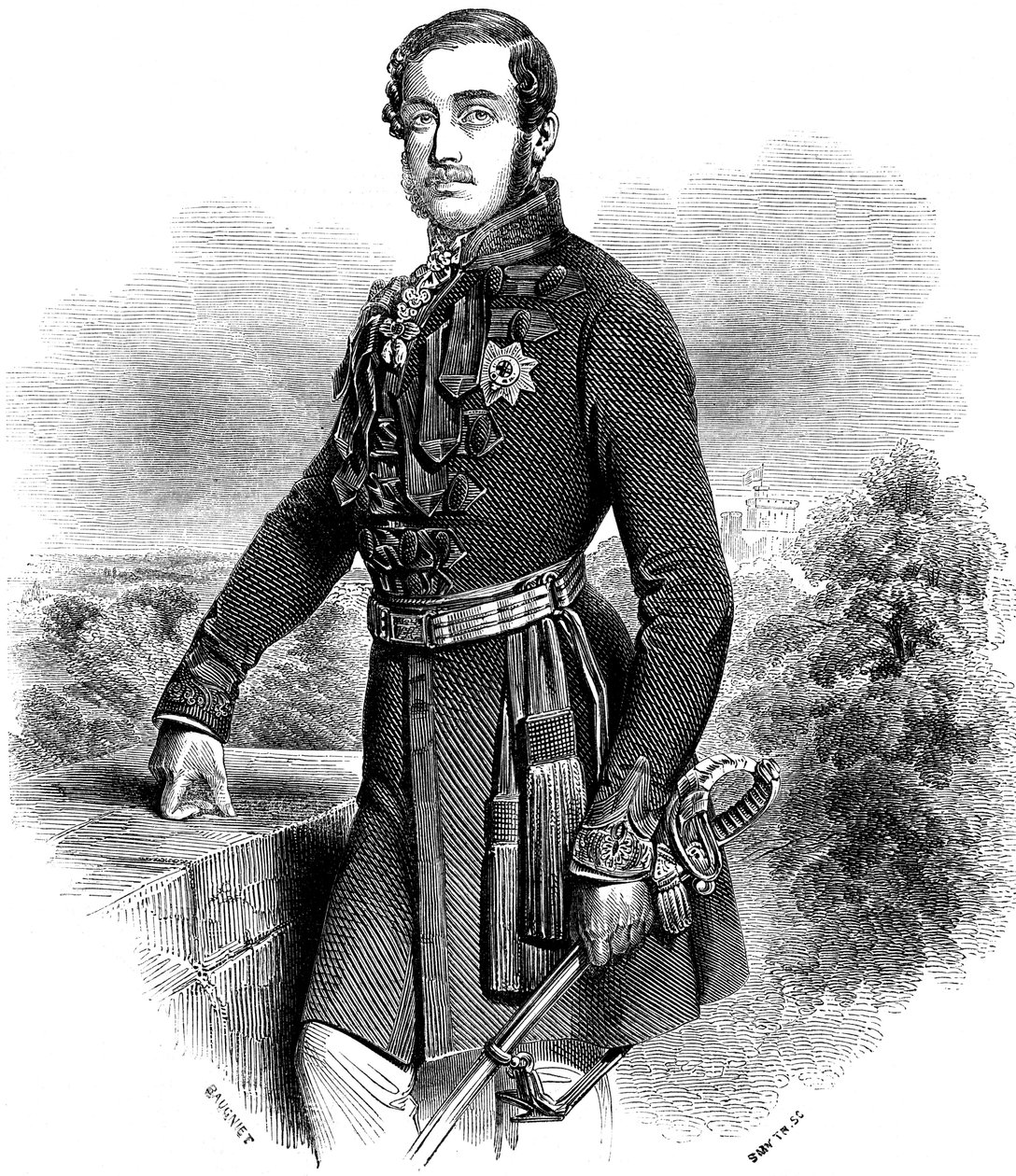 ألبرت 1819-1861 ، أمير الأمير الملكة فيكتوريا ، 1844 بواسطة غير معروف