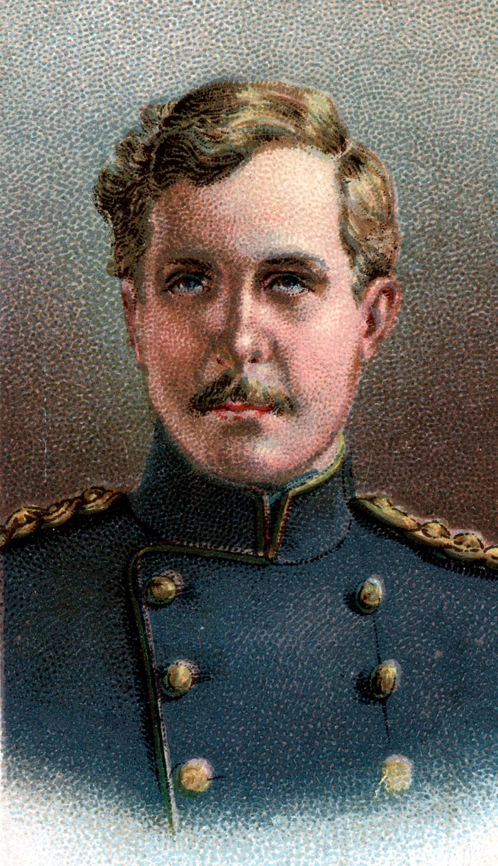 ألبرت الأول 1875-1934 ، ملك البلجيكيين من عام 1909 ، بالزي العسكري ، 1917 بواسطة غير معروف
