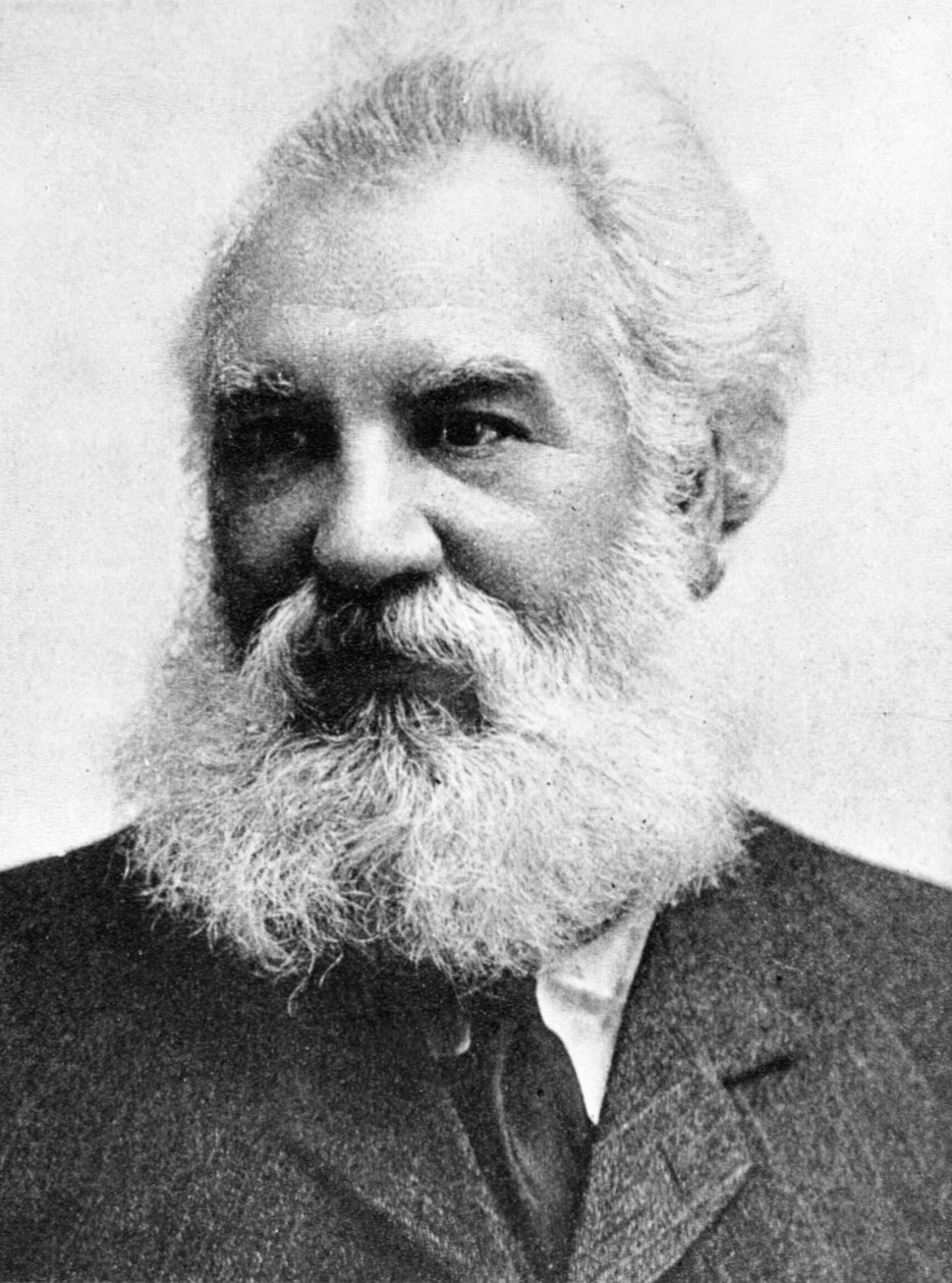ألكسندر جراهام بيل 1847-1922 ، المخترع الأمريكي المولد اسكتلندي ، 1907 بواسطة غير معروف
