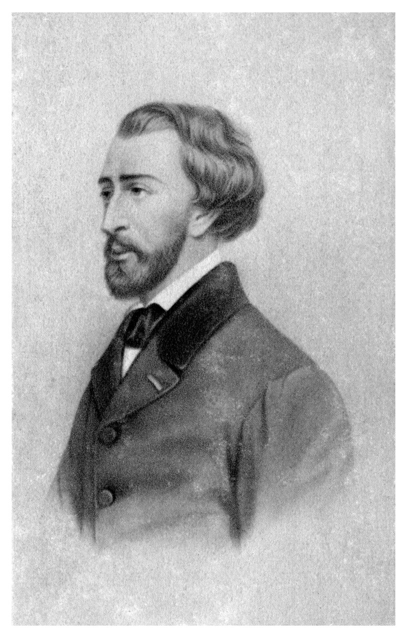 ألفريد دي موسيت ، كاتب مسرحي فرنسي رومانسي ، شاعر ورسام ، c1845-1890 بواسطة غير معروف