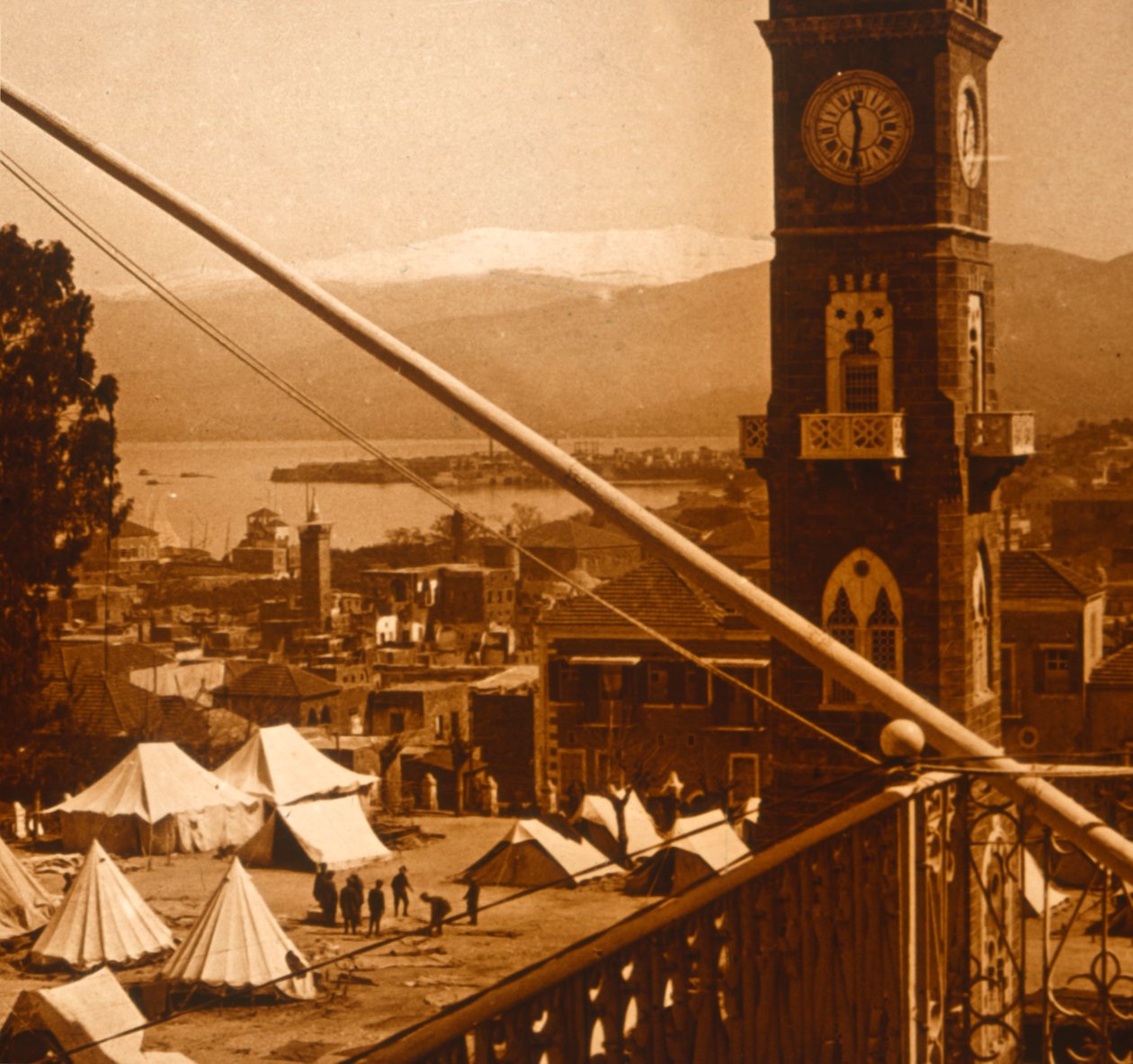 معسكر الحلفاء ، سالونيك ، اليونان ، c1914-c1918 بواسطة غير معروف