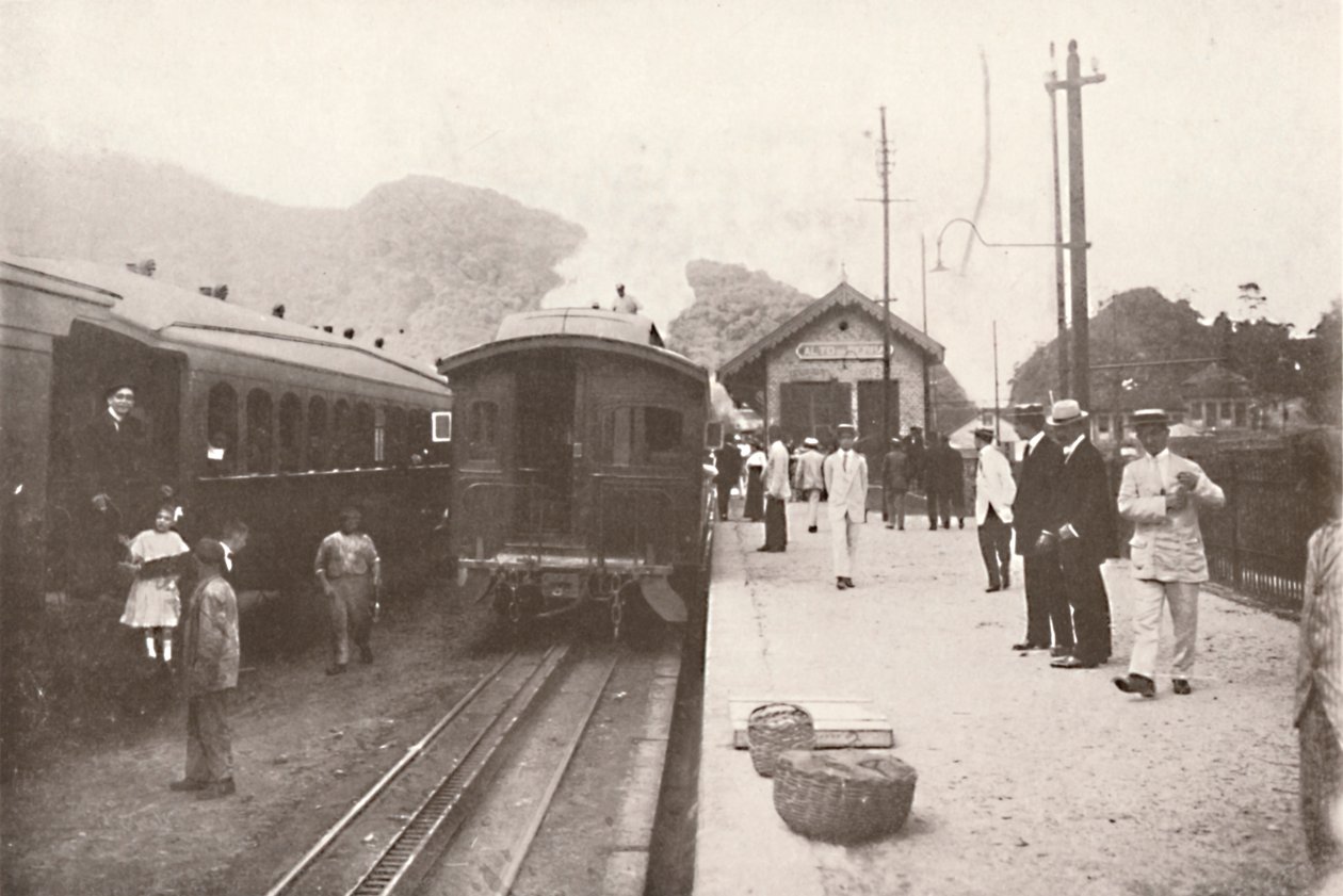 Alto da Serra: Petropolis - Leopoldina Railway ، 1914 بواسطة غير معروف