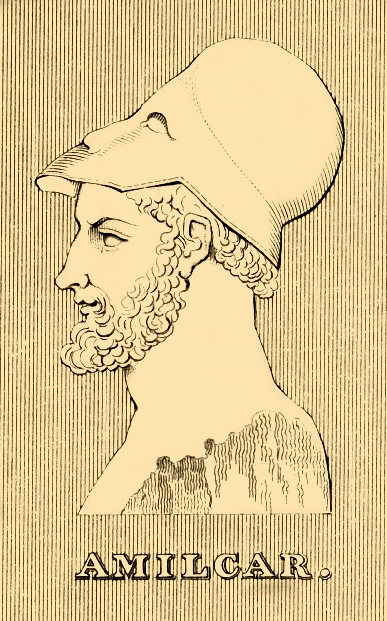 أميلجار ، c275-228 قبل الميلاد ، 1830. بواسطة غير معروف