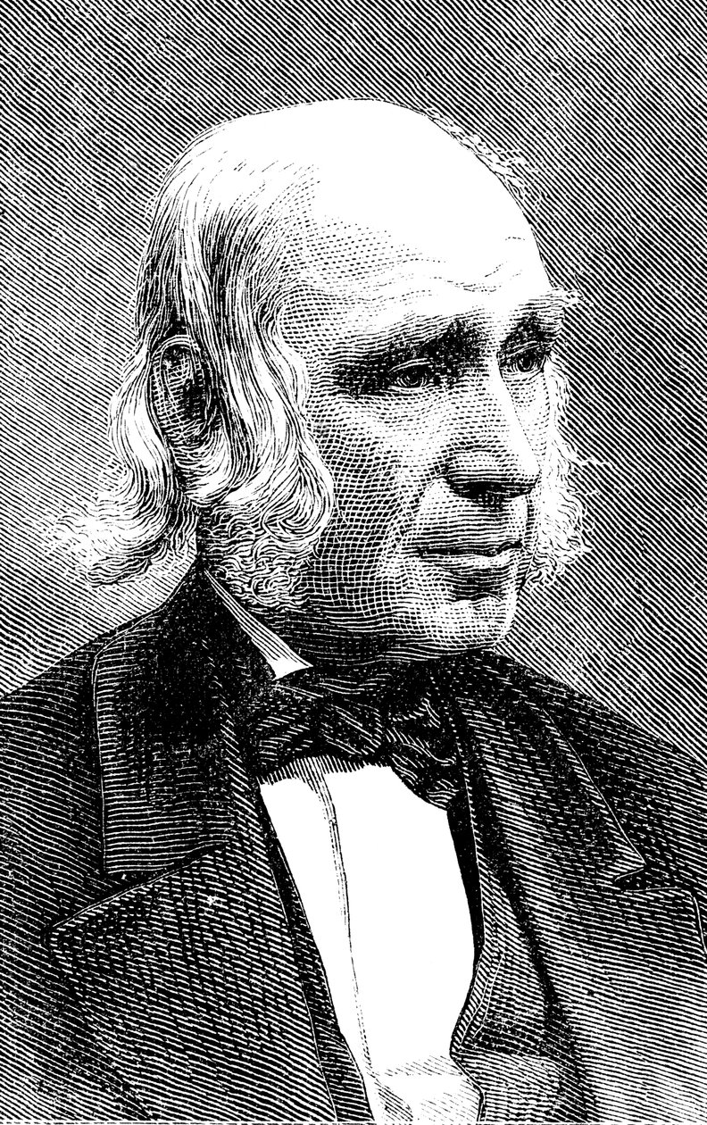 عاموس برونسون ألكوت 1799-1888 ، مدرس أمريكي ومتسامي بواسطة غير معروف