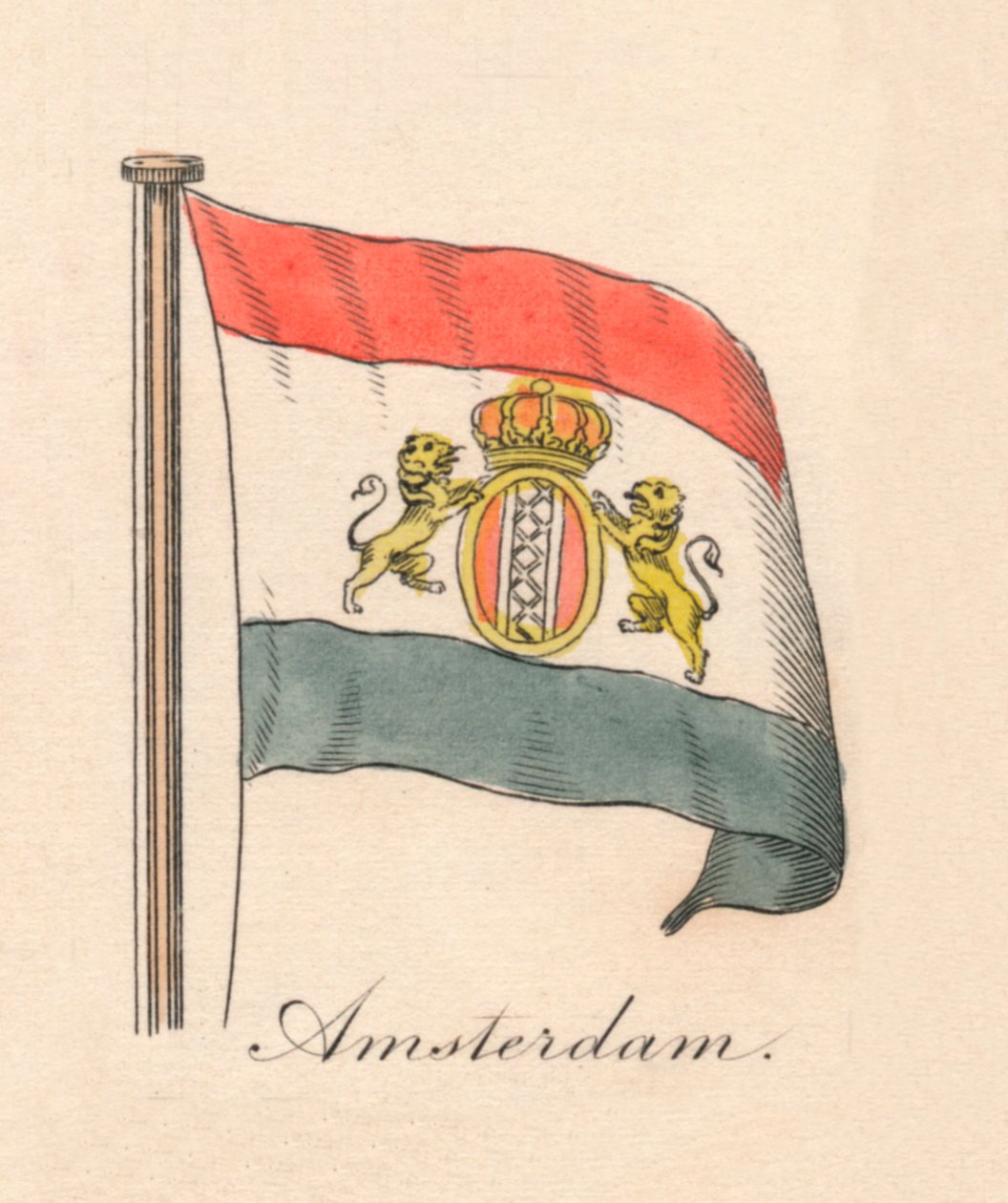 أمستردام ، 1838 بواسطة غير معروف