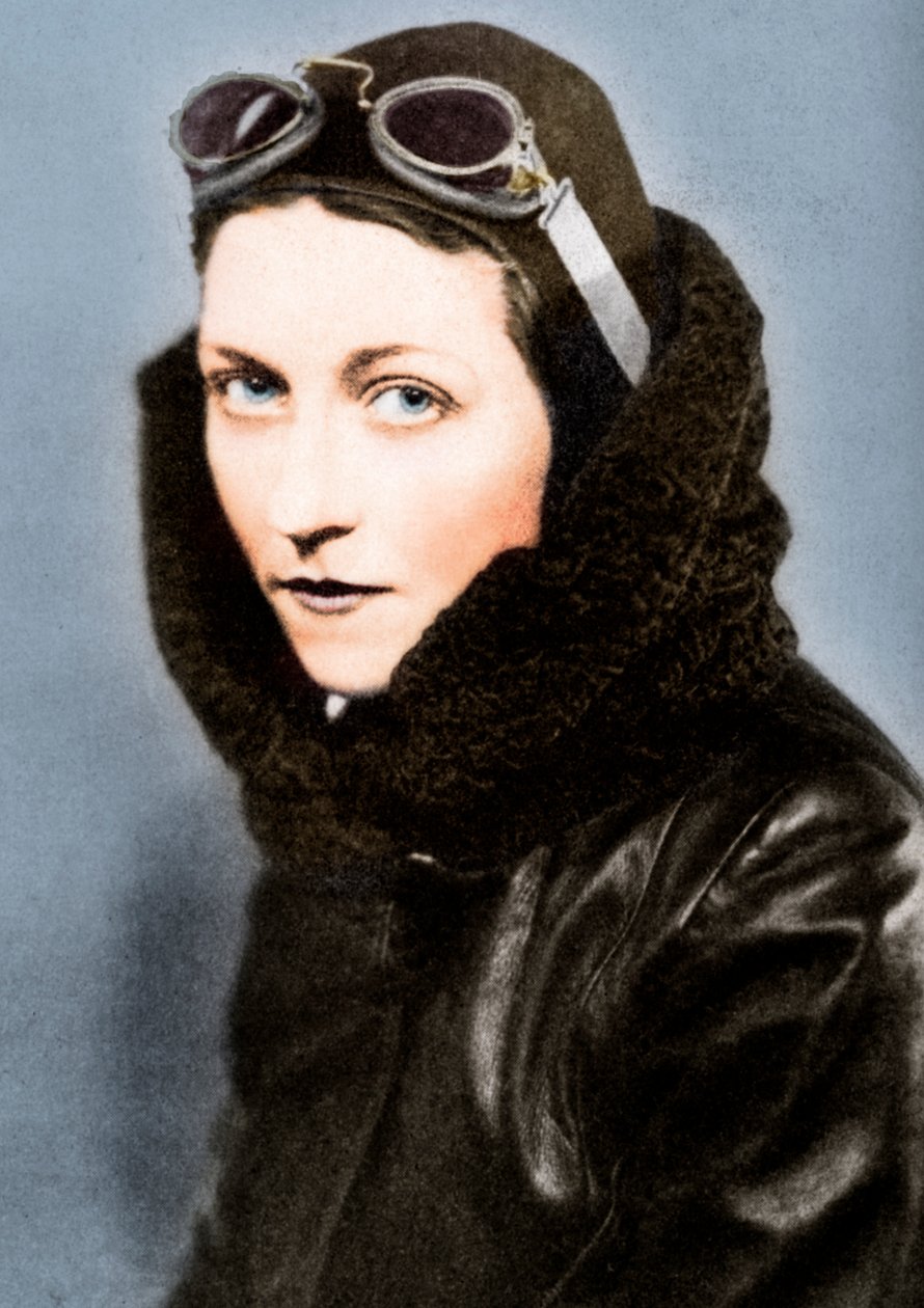 ايمي جونسون ، طيار ، 1930s 1936 بواسطة غير معروف