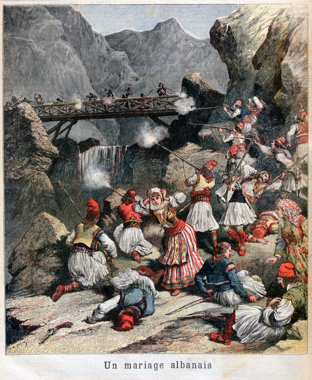 زواج ألباني ، 1892 بواسطة غير معروف