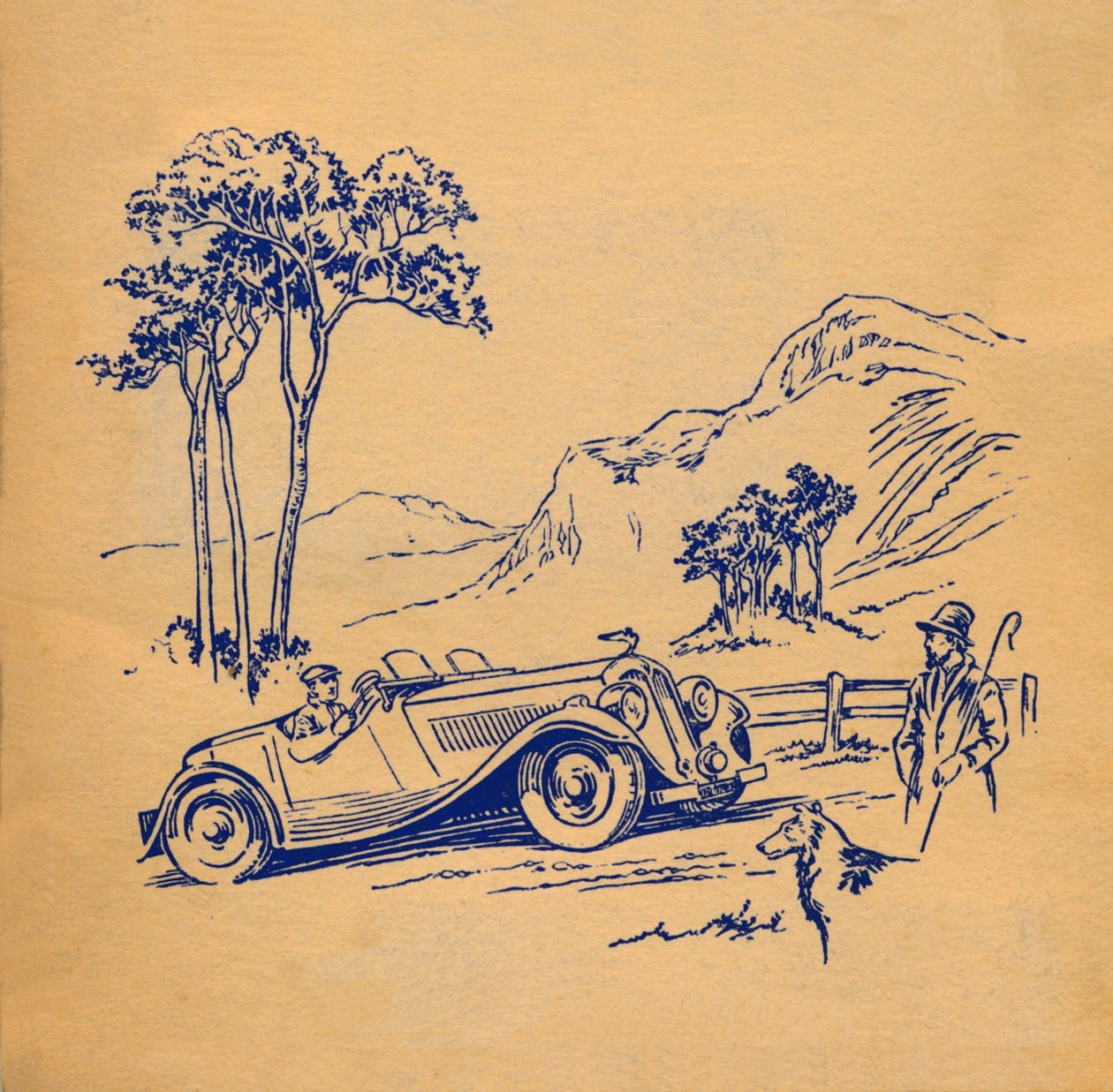 ألبوم غلاف أمامي للسيارات ، c1936 بواسطة غير معروف