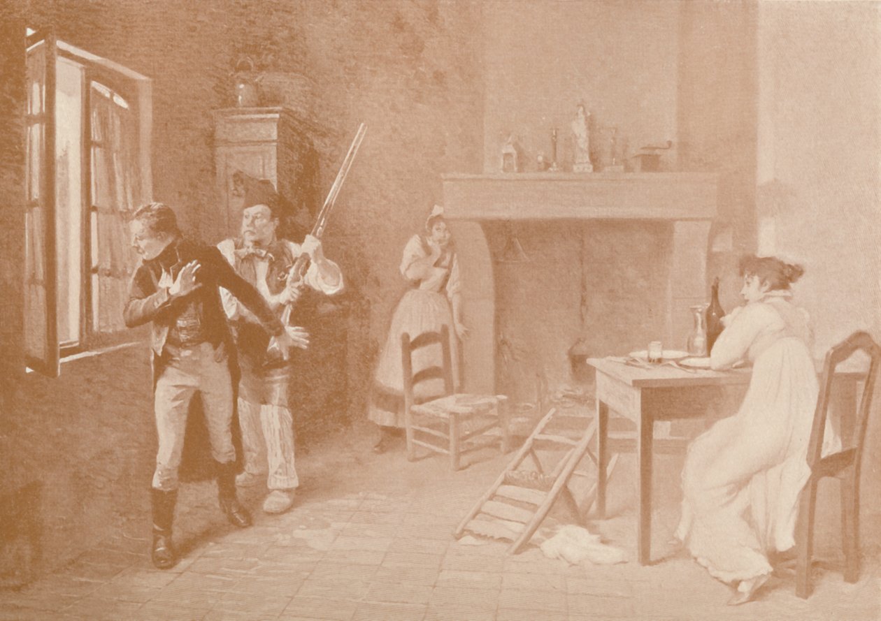 حلقة الإرهاب الأبيض ، 1815 ، 1896 بواسطة غير معروف