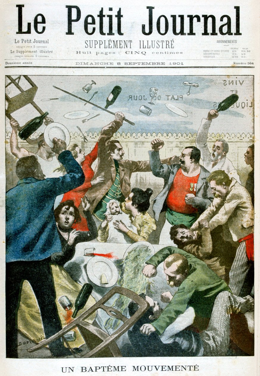 معمودية حافلّة ، 1901 بواسطة غير معروف