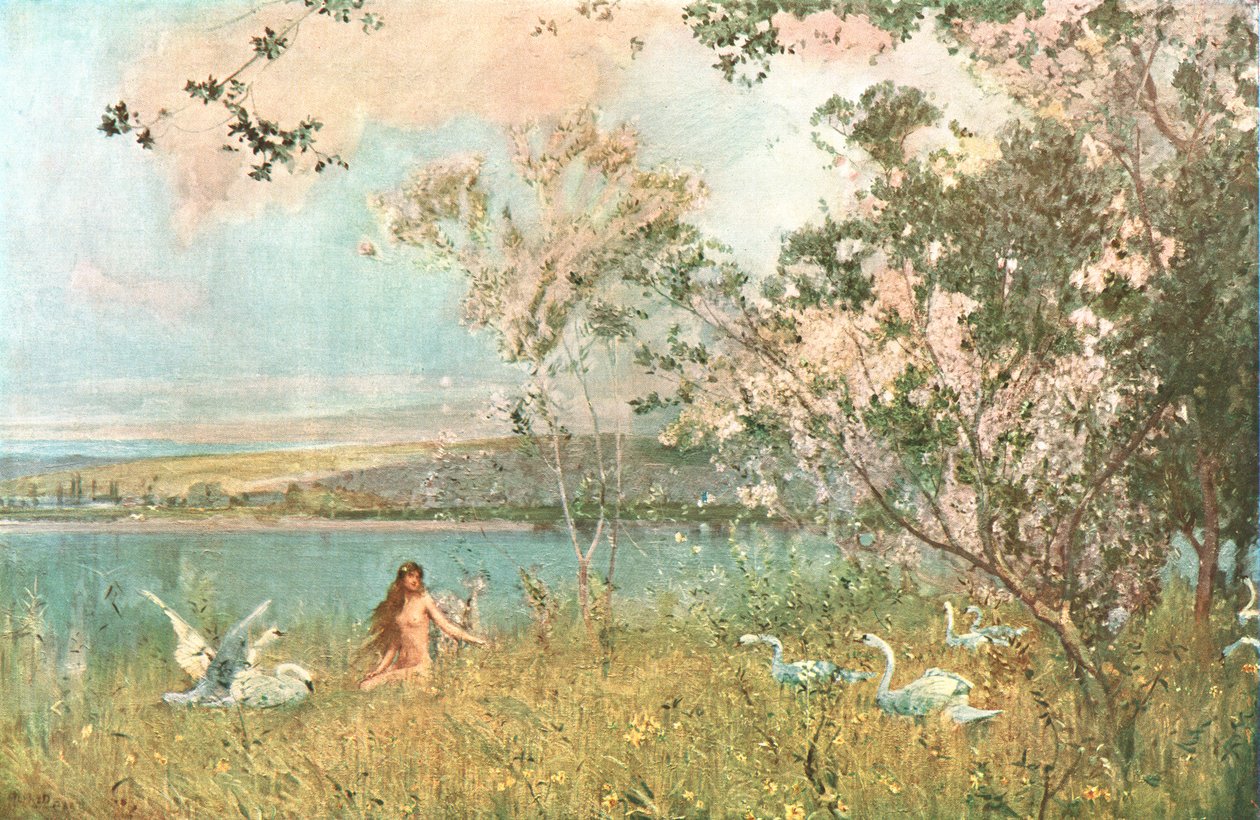 Anyll of Spring ، 1897 ، c1902. بواسطة غير معروف