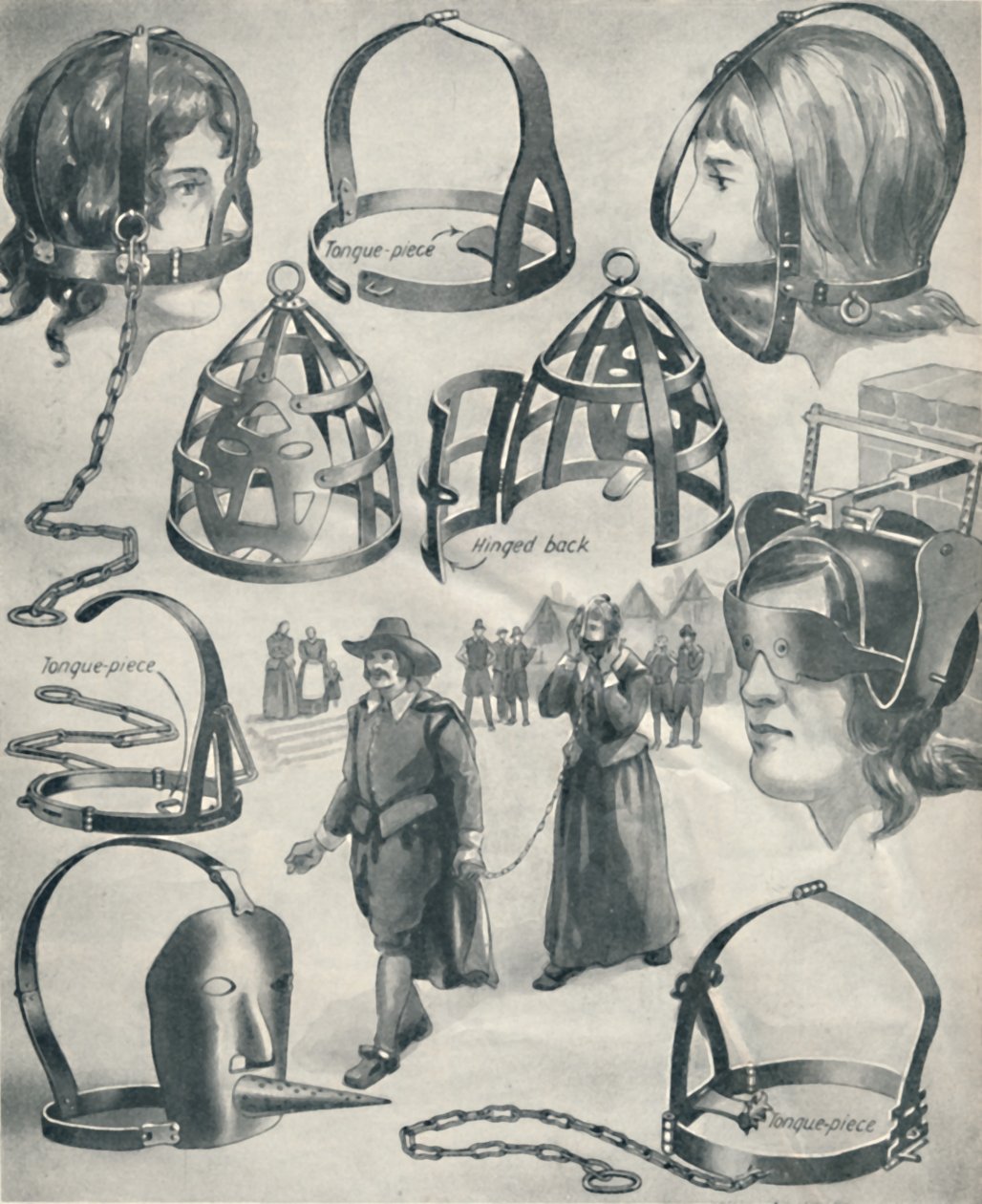 لجام حديدي لللسان ، c1934 بواسطة غير معروف
